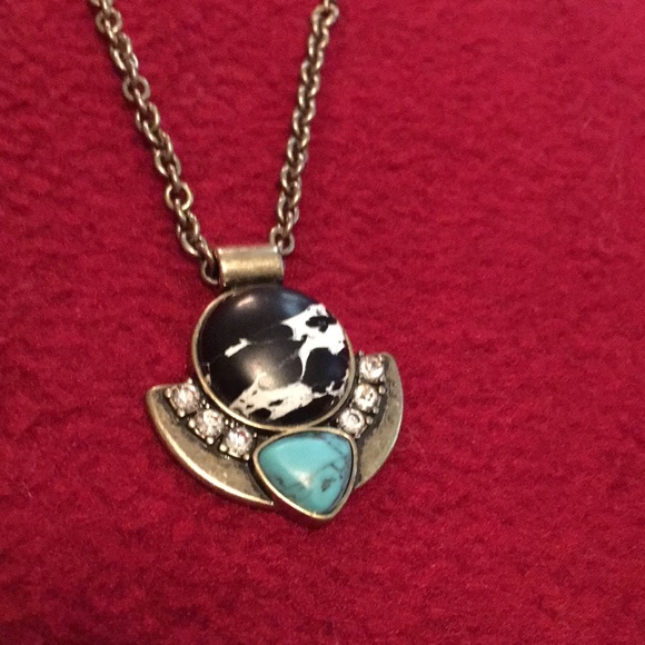 Women’s  Three Chain Necklace - Picture 2 of 7